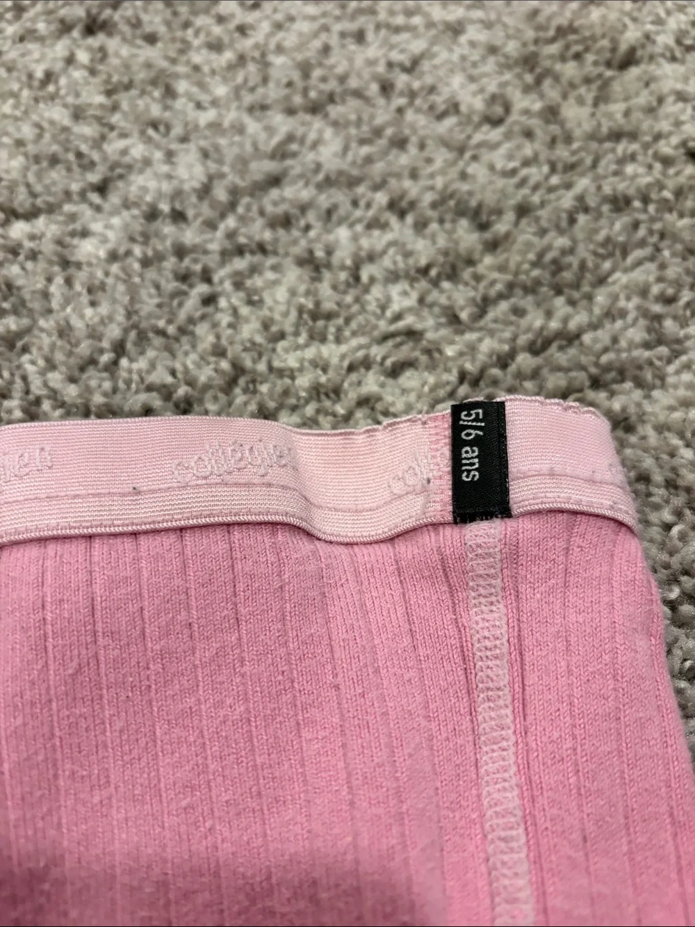 GUC Collégien Louise Tights in Rose Bonbon Sz 5/6